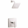 Kohler Honesty 1-Spray 6.5 In. Single Wall Mount Fixed Shower Head In Polished Chrome