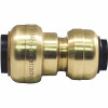 Tectite 1/2 In. Brass Push-To-Connect X 3/8 In. Reducer Coupling