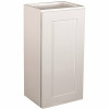 Design House Brookings Plywood Ready To Assemble Shaker 12X24X12 In. 1-Door Wall Kitchen Cabinet In White