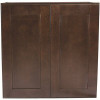 Design House Brookings Plywood Ready To Assemble Shaker 27X12X30 In. 2-Door Wall Kitchen Cabinet In Espresso