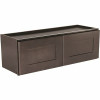 Design House Brookings Plywood Ready To Assemble Shaker 30X12X18 In. 2-Door Wall Kitchen Cabinet In Espresso
