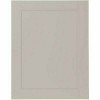 Hampton Bay 0.65X29.37X23.06 In. Shaker Base Cabinet Decorative End Panel In Dove Gray