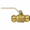 Tectite 1 In. Brass Push-To-Connect Ball Valve