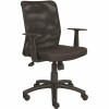 Boss Office Products 25 In. W Black Big And Tall Fabric Task Chair With Swivel Seat - 301698235