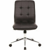 Boss Office Products Contemporary Task Chair Black Vinyl Cover With Ergonomic Seat Height Adjustment