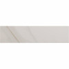 Msi Classique White Calacatta Bullnose 4 In. X 16 In. Glossy Glazed Ceramic Wall Tile (33.33 Lin. Ft. / Case)