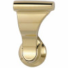 Soss Fire Rated 1-3/8 In. Bright Brass Push/Pull Passage Hall/Closet Latch With 2-3/4 In. Door Lever Backset