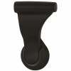 Soss Fire Rated 1-3/8 In. Textured Black Push/Pull Passage Hall/Closet Latch With 2-3/8 In. Door Lever Backset