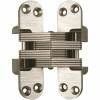 Soss 1-1/8 In. X 4-39/64 In. Satin Stainless Steel Invisible Hinge