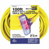 Duromax 100 Ft. 12/3-Gauge Triple Tap Extension Power Cord