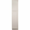 Design House Brookings Plywood Assembled Shaker 18X84X24 In. 2-Door Pantry/Utility Kitchen Cabinet In White