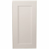 Design House Brookings Solid Wood Assembled Shaker 15 in. x 24 in. x 12 in. 1 Door Wall Kitchen Cabinet W1524 in White