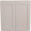 Design House Brookings Plywood Assembled Shaker 30X24X12 In. 2-Door Wall Kitchen Cabinet In White