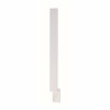 Design House Brookings 3 In. W X 34-1/2 In. H X 3/4 In. D Cabinet Base Filler In White