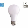 Simply Conserve 100-Watt Equivalent A19 Energy Star And Dimmable 25,000-Hour Led Light Bulb, Soft White 2700K (50-Pack)
