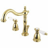 Kingston Brass Victorian 8 In. Widespread 2-Handle Bathroom Faucet In Polished Brass - 304636264