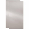 Delta 29-1/32 In. X 55-1/2 In. X 3/8 In. (10 Mm) Frameless Sliding Bathtub Door Glass Panels In Clear (For 50-60 In. Doors)