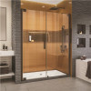 Dreamline Elegance-Ls 58-1/2 In. To 60-1/2 In. W X 72 In. H Frameless Pivot Shower Door In Oil Rubbed Bronze