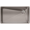 Elkay Crosstown Undermount Stainless Steel 32 In. Single Bowl Kitchen Sink With Offset Drain