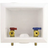Apollo 1/2 In. Brass Pex Barb X 3/4 In. Male Hose Thread Washing Machine Outlet Box