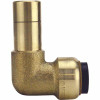 Tectite 3/4 In. Brass Push-To-Connect Street 90-Degree Elbow