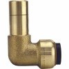 Tectite 1/2 In. Brass Push-To-Connect Street 90-Degree Elbow