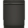 Ge 24 In. Black Top Control Smart Dishwasher 120-Volt With Stainless Steel Tub And 51 Dba