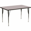Flash Furniture Gray Kids Table - 305959614