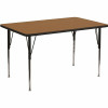 Flash Furniture Oak Kids Table - 305959615