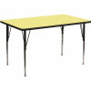 Flash Furniture Yellow Kids Table - 305959617