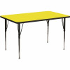 Flash Furniture Yellow Kids Table - 305959631