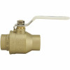 Apollo 1-1/2 in. Lead Free Brass SWT x SWT Ball Valve
