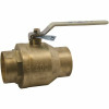 Apollo 4 In. Lead Free Brass Swt X Swt Ball Valve