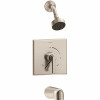 Symmons Duro Single Handle 1-Spray Tub And Shower Faucet Trim In Satin Nickel - 1.5 Gpm (Valve Not Included) - 305994866