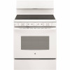 Ge 30 In. 5.0 Cu. Ft. Electric Range With Self-Cleaning Oven In White