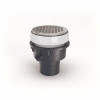 Zurn 6 In. Round Slab On Grade Slab With Stainless Steel Strainer And Abs Body Floor Drain