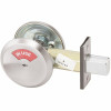 Yale 626 Satin Chrome Finish Occupancy Indicator Thumbturn Yale Mechanical Deadbolt