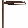 Viper 400-Watt Equivalent Integrated Led Dark Bronze Outdoor Security Area Light With Arm Mount, 4000K