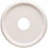 Hampton Bay 16 In. White Beaded Ceiling Medallion