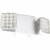 Compass CU2 2-Watt Integrated LED White Emergency Light with Remote Capacity and Square Heads