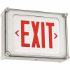 Hubbell Lighting Dual-Lite 2-Watt Integrated Led White/Red Nema 4X Exit Sign, Ac Only