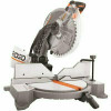 Ridgid 15 Amp Corded 12 In. Dual Bevel Miter Saw With Led