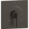 Symmons Duro 1-Handle Wall-Mounted Shower Valve Trim Kit In Matte Black (Valve Not Included)