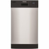 Danby 18 In. Stainless Steel Front Control Smart Dishwasher 120-Volt With Stainless Steel Tub