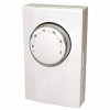 King Line Voltage Double Pole Mechanical Bi-Metal Thermostat In White