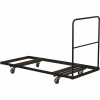 Carnegy Avenue Steel 4-Wheeled Stack Chair Dolly In Black - 307676503