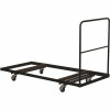 Carnegy Avenue Steel 4-Wheeled Stack Chair Dolly in Black 307676503