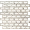 Msi Bianco Dolomite Lynx 12 In. X 12 In. X 10Mm Polished Marble Mosaic Tile (10 Sq. Ft./Case)
