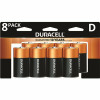 Duracell Coppertop Alkaline D Battery (8-Count, Multi Pack 2)