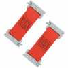 Snap-Loc 6 In. X 2 In. Multi-Use Logistic E-Strap Dolly Connector In Red (2-Pack)